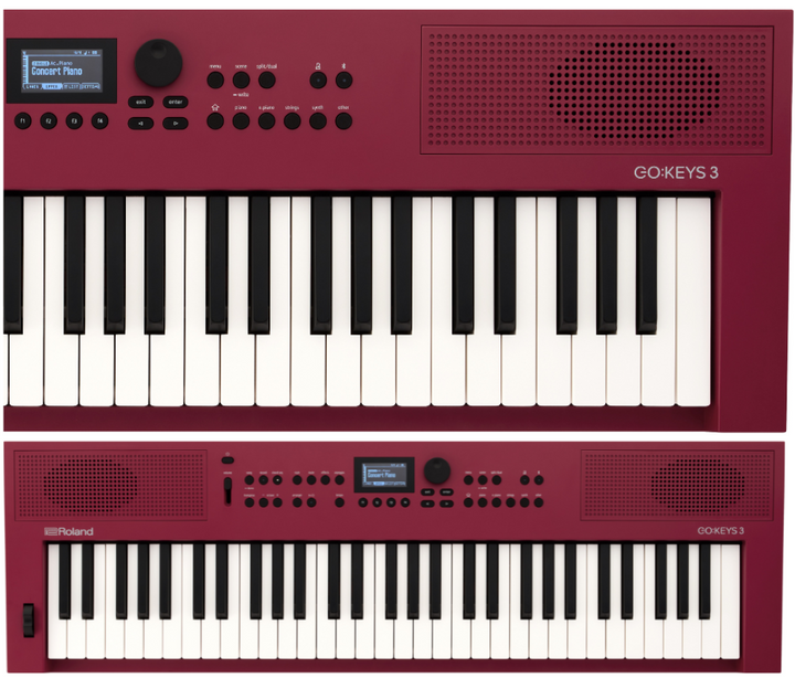 Roland GO:KEYS 3-RD Music Creation Keyboard - Dark Red