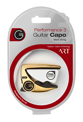 G7th G7P3GD Guitar Capo Gold