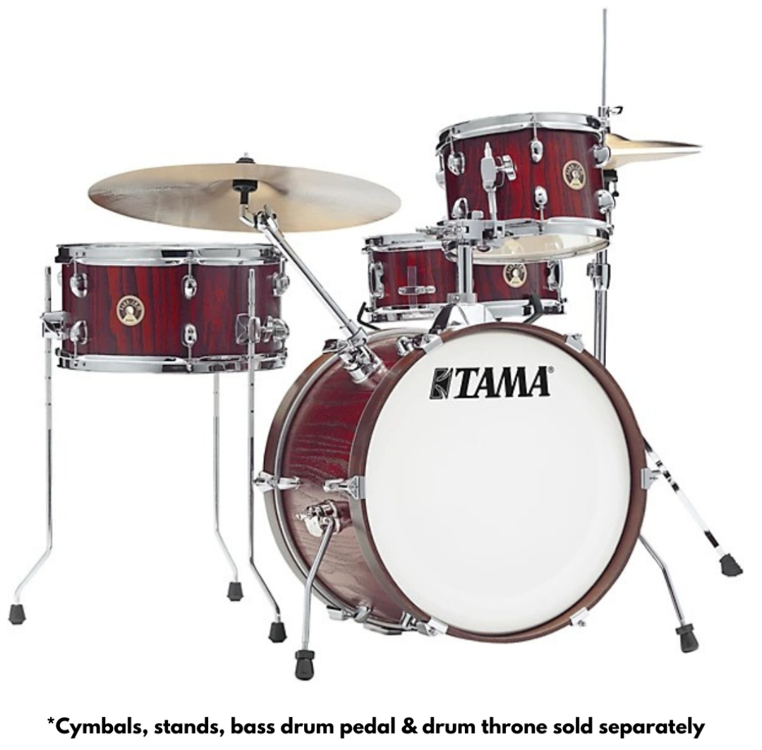 Tama LJL48SSBE Club-Jam 4-Piece Shell Pack - Satin Burgundy Elm