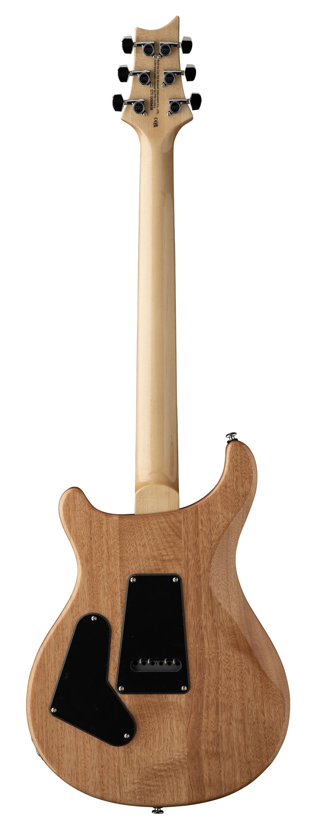 PRS 'Limited Edition' SE Custom 24 Burled Ash Electric Guitar - Natural 5