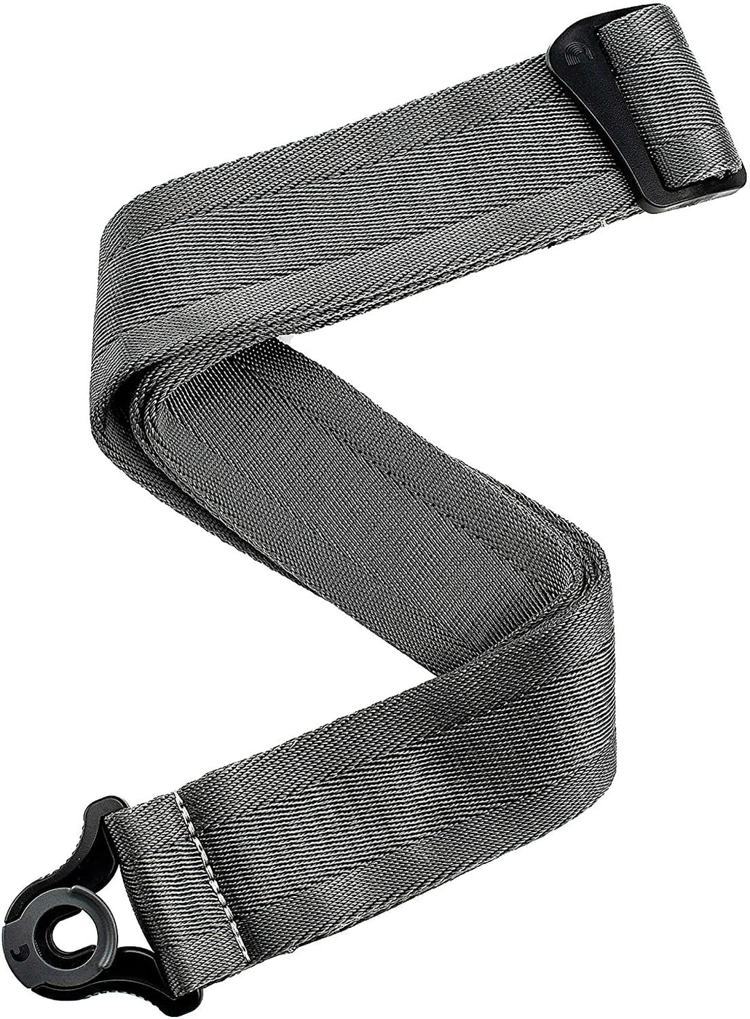 D'addario 50BAL09 50MM Guitar Strap Auto Lock Metal Grey