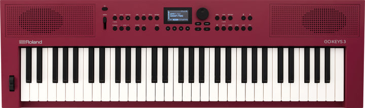 Roland GO:KEYS 3-RD Music Creation Keyboard - Dark Red