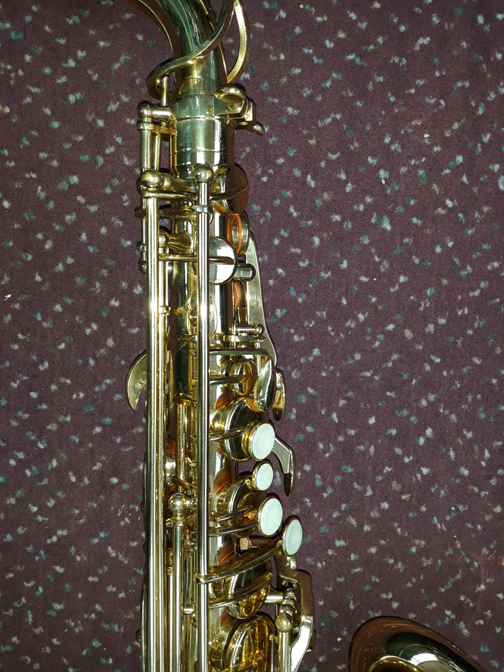Used Palatino WI-819A Eb Alto Saxophone - With Case and Mouthpiece