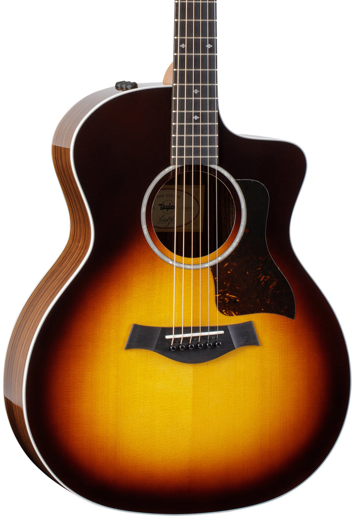 Taylor 214CE Deluxe Acoustic Electric Guitar - Tobacco Sunburst