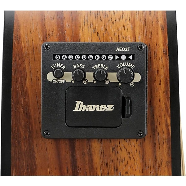 Ibanez PC50WSCEOPB Acoustic Electric Guitar - Open Pore Brown 2