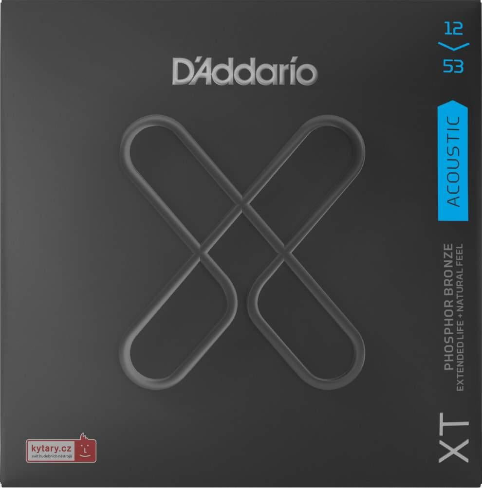 D'Addario XTAPB1253 Acoustic PB Regular Light 12-53