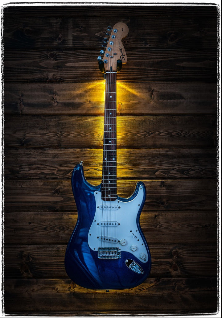 MuzicLight MZW101 Guitar Wall Hanger | Backlit - White