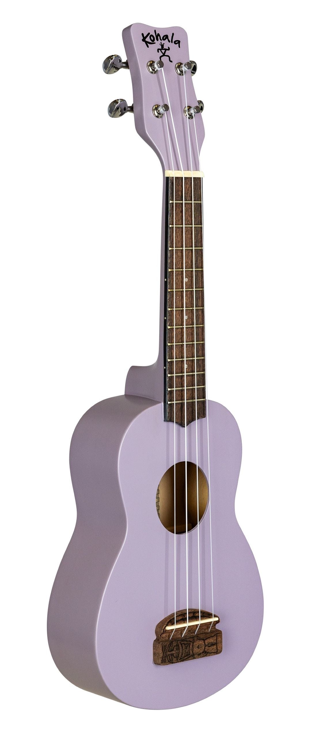 Kohala KT-SPU 'Tiki Series' Soprano Ukulele - Purple