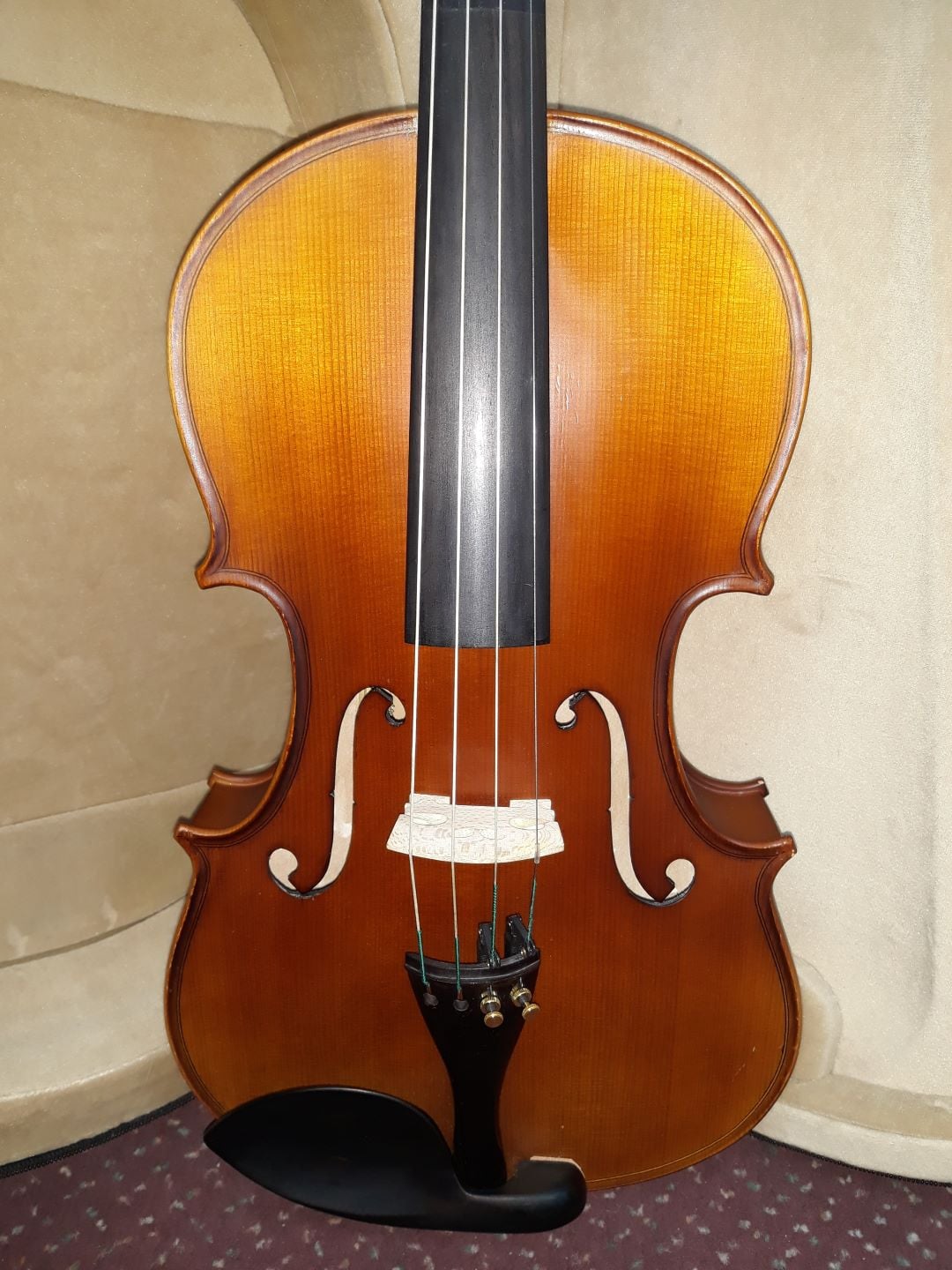 Used Sandner Model 40015 15\" Viola - With Case, Bow and Rosin 2