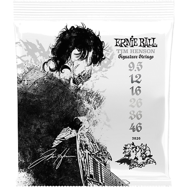 Ernie Ball Tim Henson Signature Electric Guitar Strings - 9.5-.46 Gauge