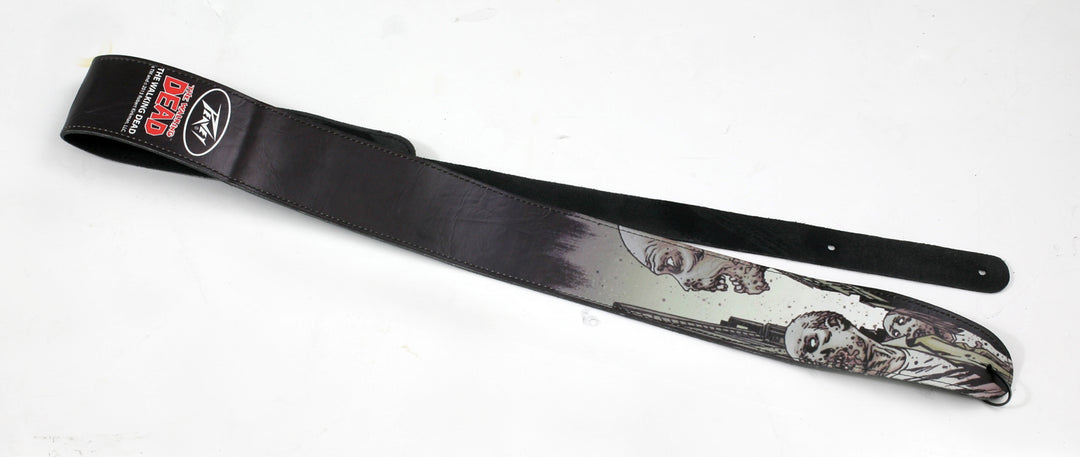 Peavey Walking Dead Looking Zombie Leather Strap