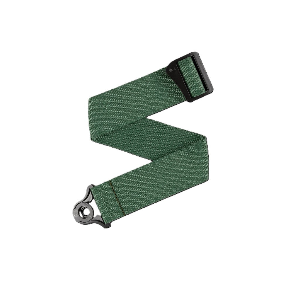 D'addario Poly Pro Auto Lock Strap - Green