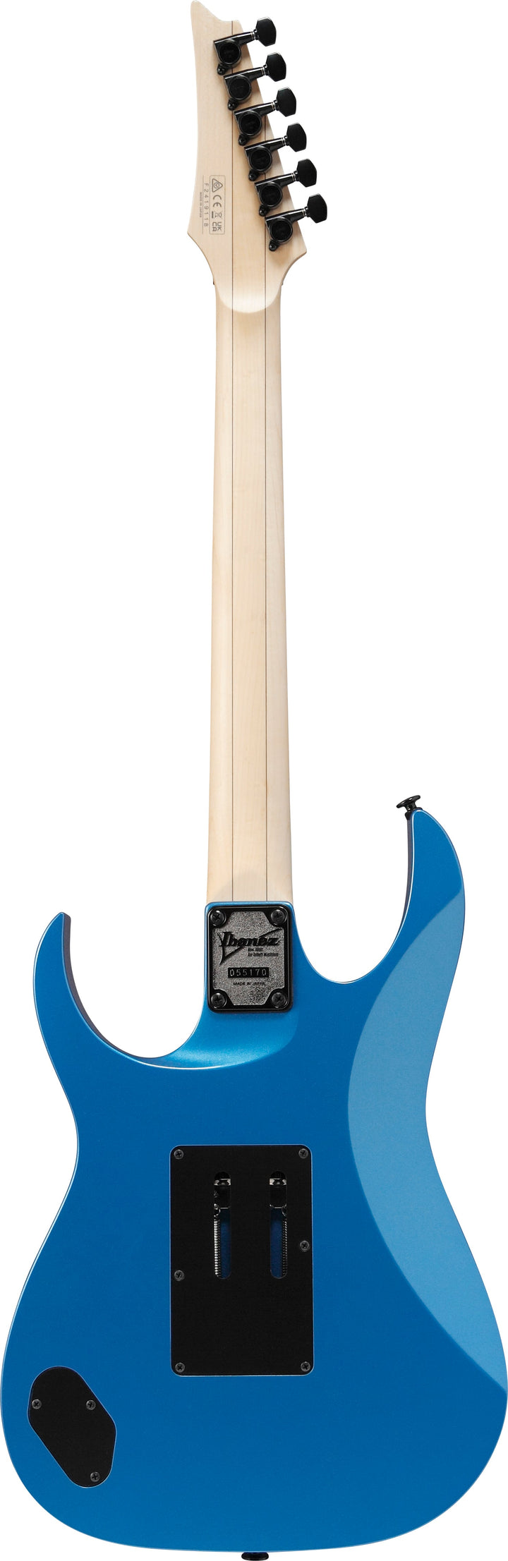 Ibanez RG550EB RG Genesis Collection Electric Guitar - Electric Blue 5