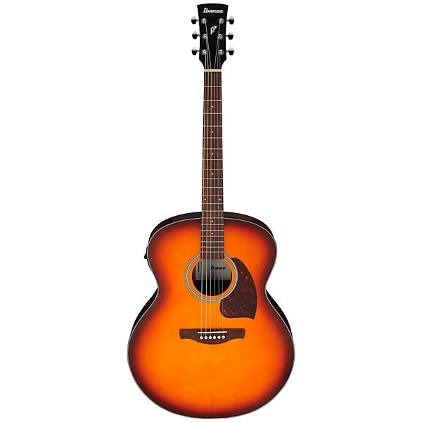 Ibanez PJ50EOAH Acoustic Electric Guitar - Open Pore Vintage Amber Sunburst 7