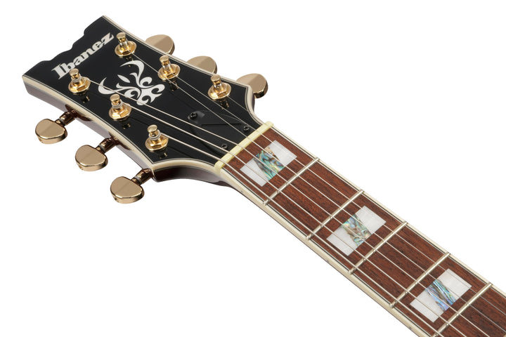Ibanez AR320MBM Standard Hollow Body Electric Guitar - Midnight Black Metallic 2