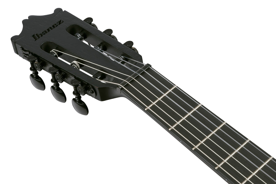 Ibanez GA621BOT Classical Acoustic Electric Guitar - Black Out 2
