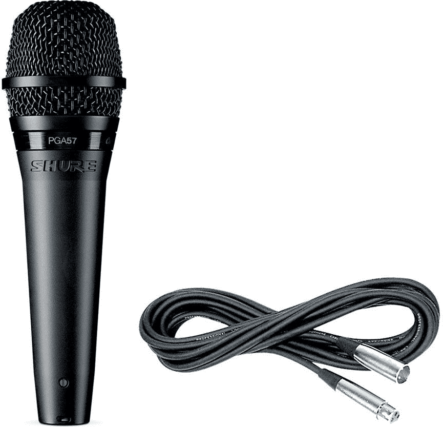 Shure PGA57XLR Alta Performance Mic XLR With Cable
