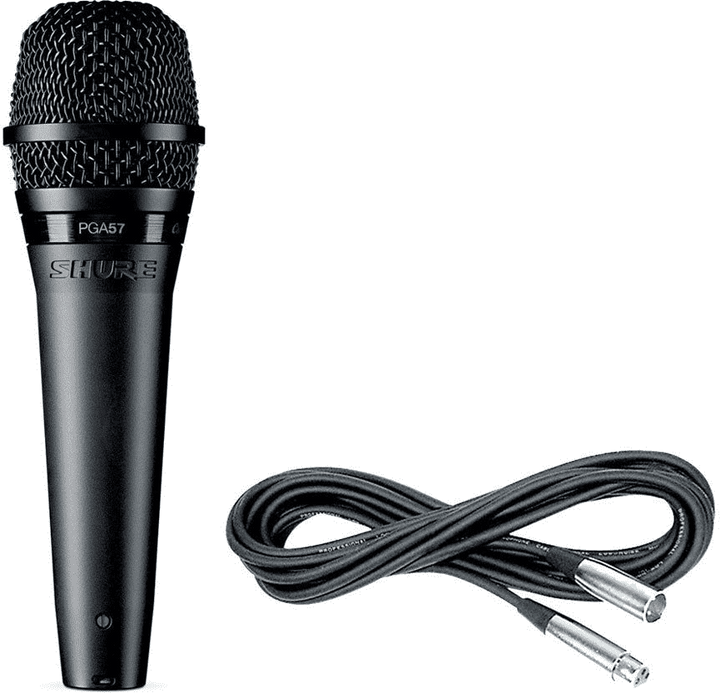 Shure PGA57XLR Alta Performance Mic XLR With Cable