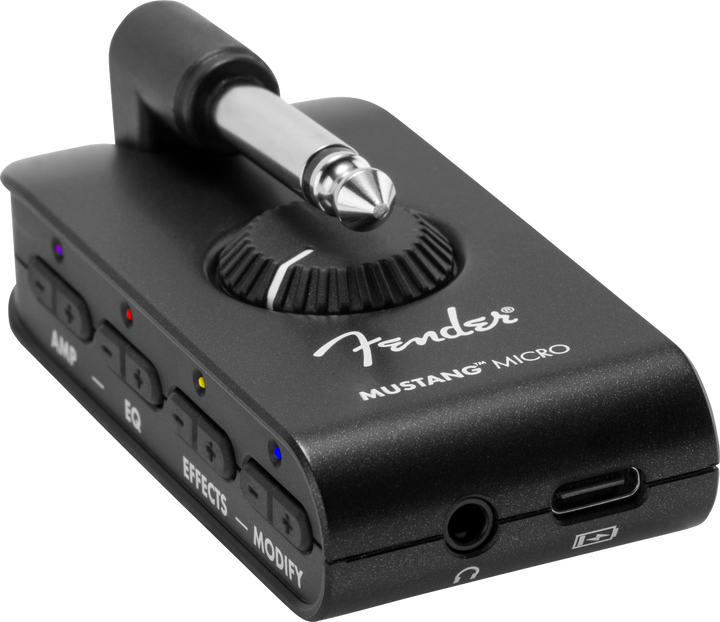 Fender Mustang Micro Personal Headphone Guitar Amplifier 4