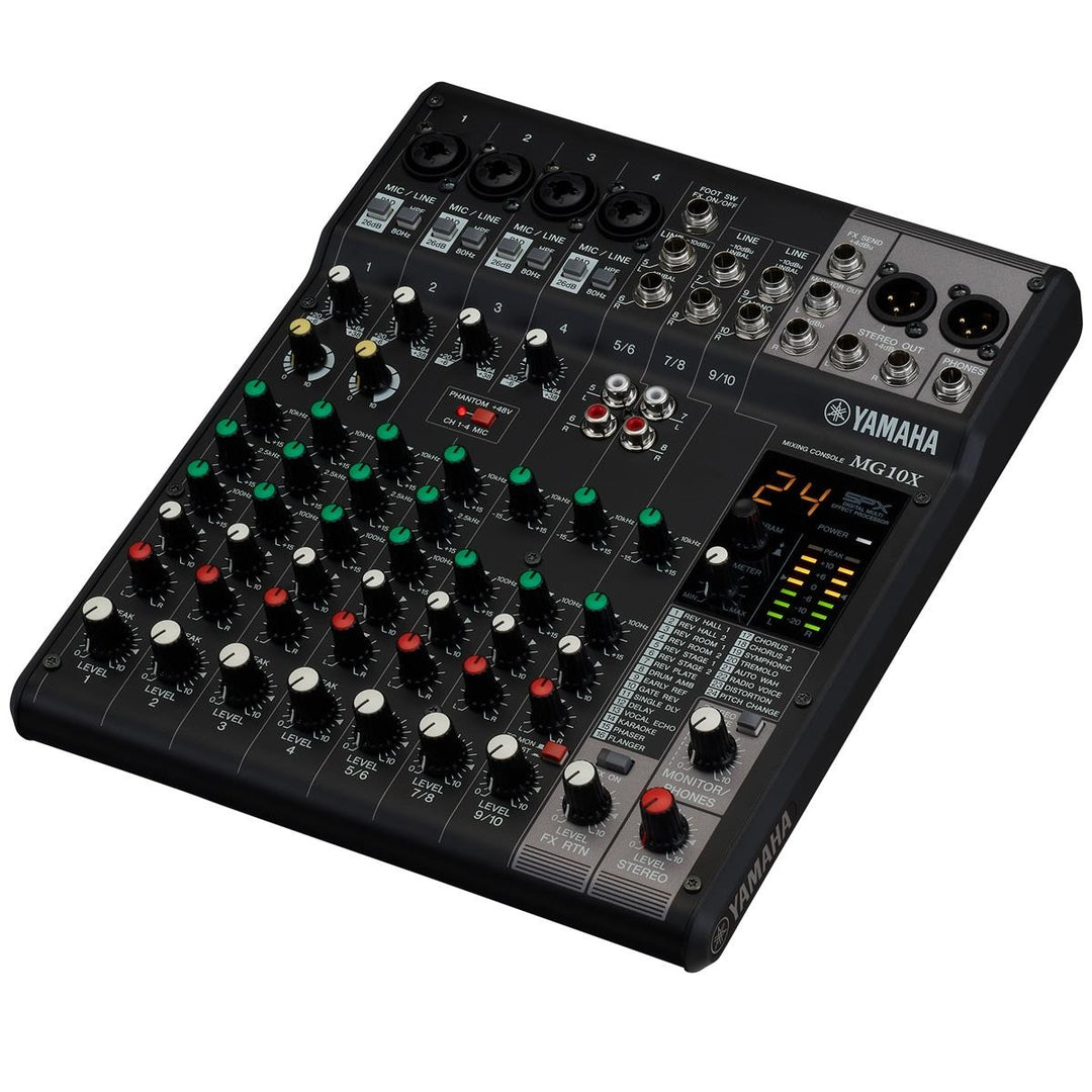 Yamaha MG10X CV Mixer (10 Inputs) - With Effects