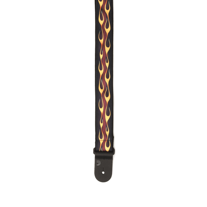 D'Addario 50F09 Hotrod Red Guitar Strap 3