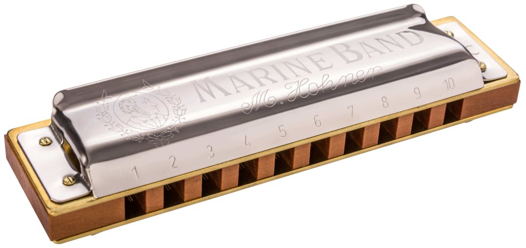 Hohner 1896BXEF Marine Band Harmonica - Key of Eb