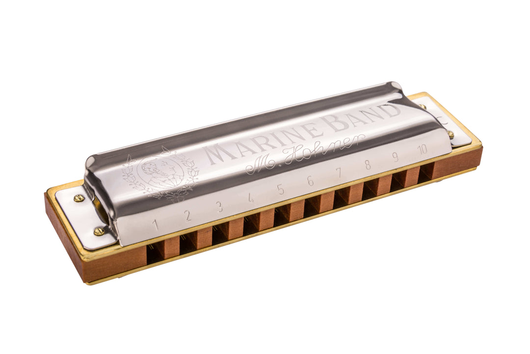 Hohner 1896BXG Marine Band Harmonica with Case, Key of G