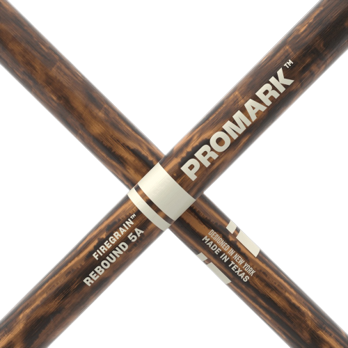 Promark FireGrain 5A Rebound Drumsticks - Wood Tip
