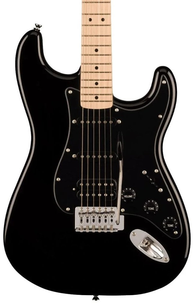 Squier Sonic Stratocaster HSS Electric Guitar - Black