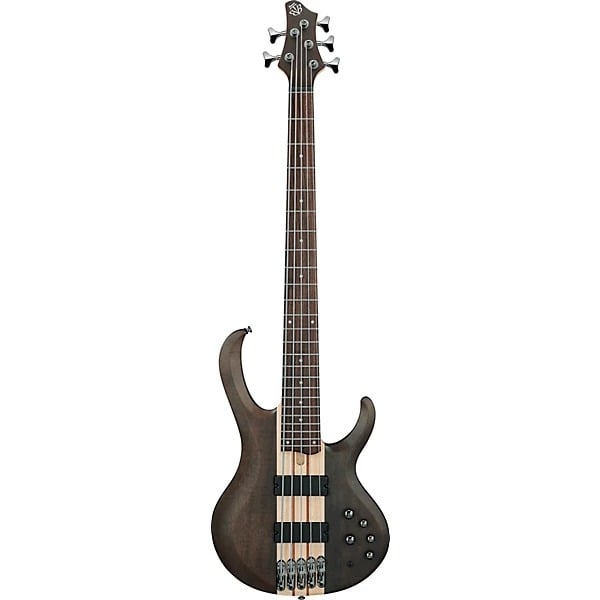 Ibanez BTB605TGF BTB Standard 5-String Electric Bass - Transparent Gray Flat