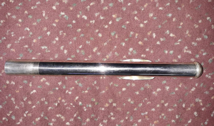 Used Yamaha YFL-481 Open Hole Flute - Sterling Silver With B-Foot