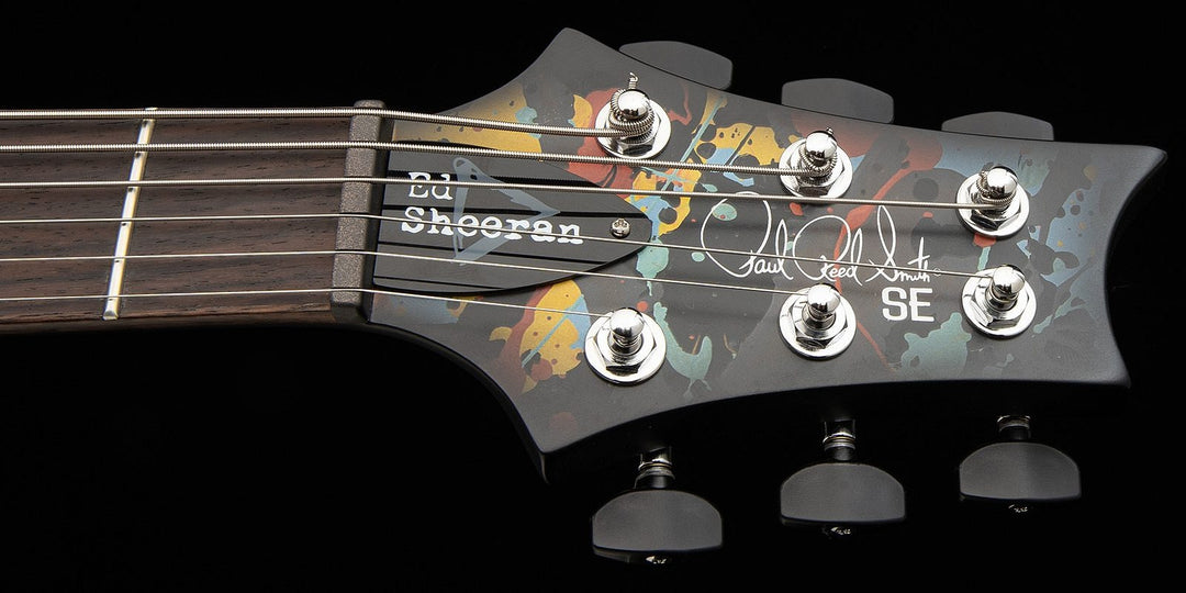 PRS SE Ed Sheeran Hollowbody Piezo Baritone Electric Guitar - Cosmic Splash 4