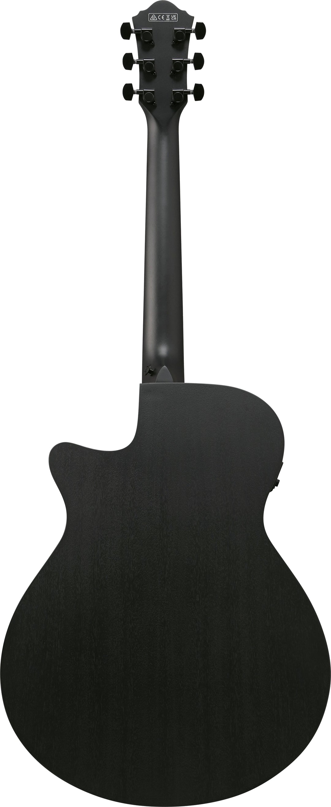 Ibanez AEG621BOT Acoustic Electric Guitar - Black Out 7