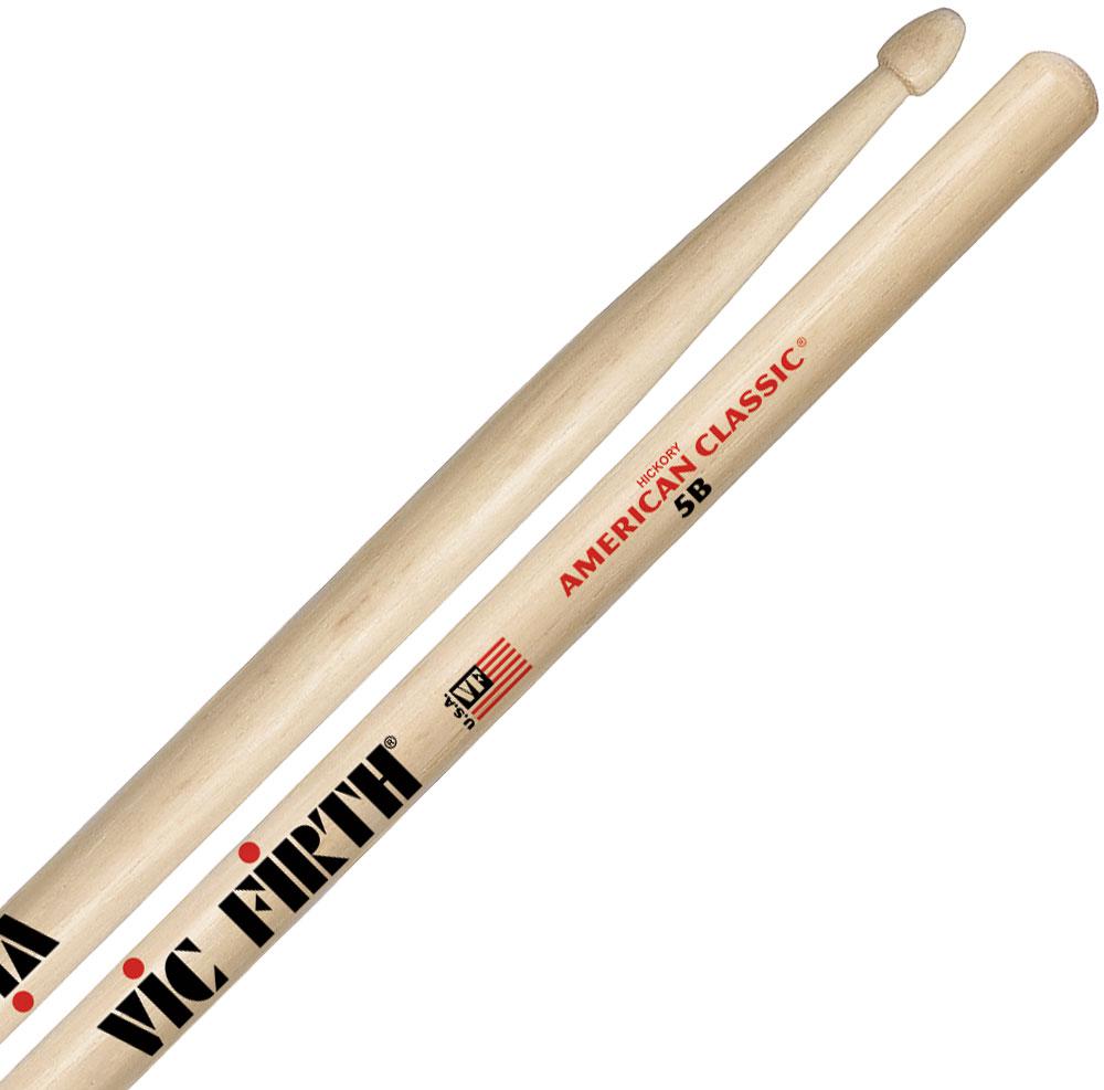 Vic Firth 5B American Classic Wood-Tip Drum Sticks