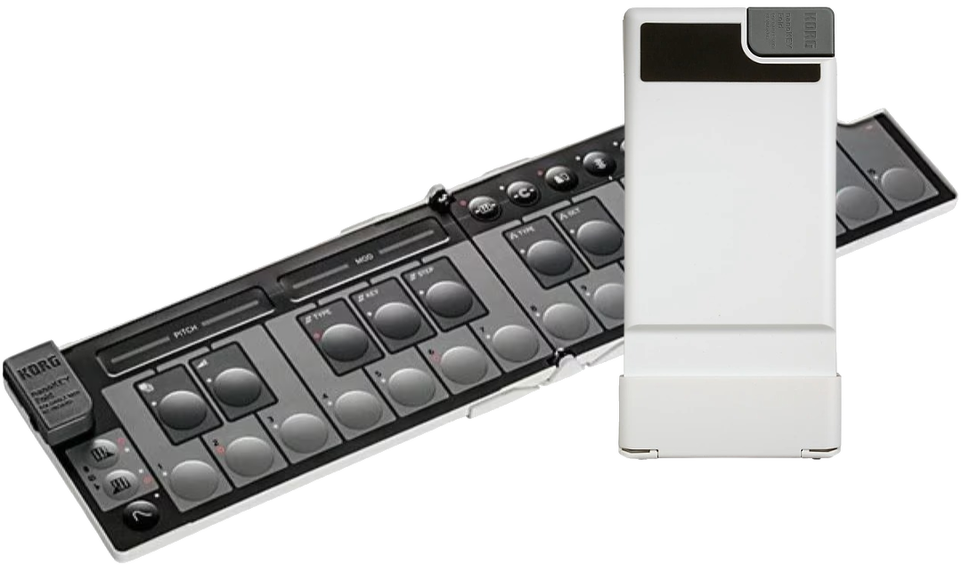 Korg nanoKEY Foldable MIDI Keyboard  - White