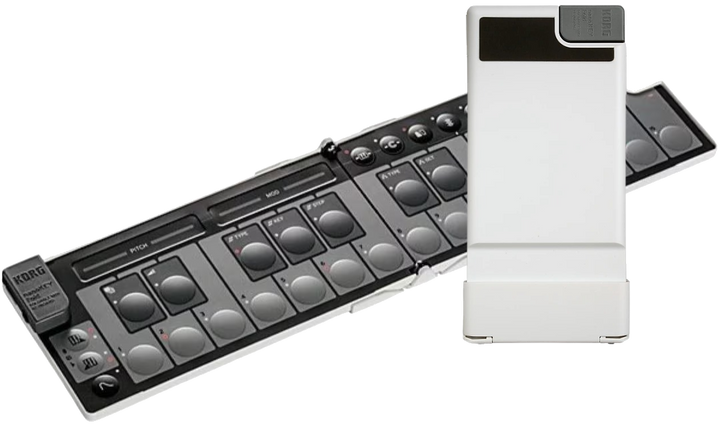 Korg nanoKEY Foldable MIDI Keyboard  - White