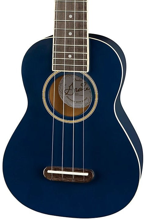 Fender Grace VanderWaal Moonlight Soprano Ukulele - Navy Blue