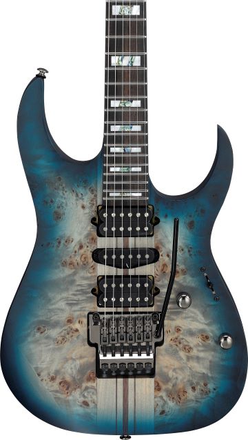 Ibanez RGT1270PBCTF Premium Electric Guitar - Cosmic Blue Starburst Flat