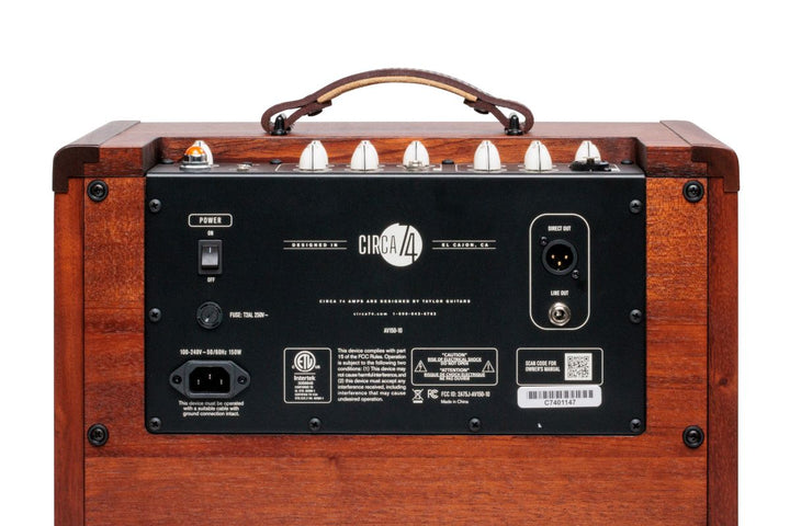 Taylor Circa74 Mahogany Acoustic and Vocal Amplifier with Stand 3