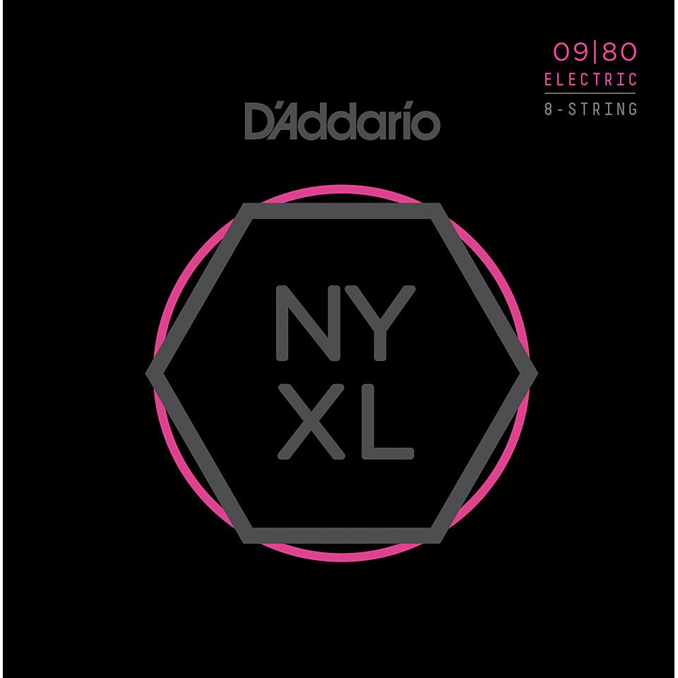 D'Addario NYXL0980 8 string set