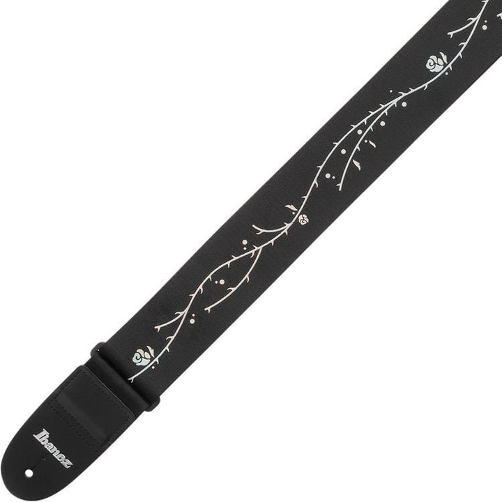 Ibanez GS100TOD Tim Henson Signature Guitar Strap - Black/Silver 2