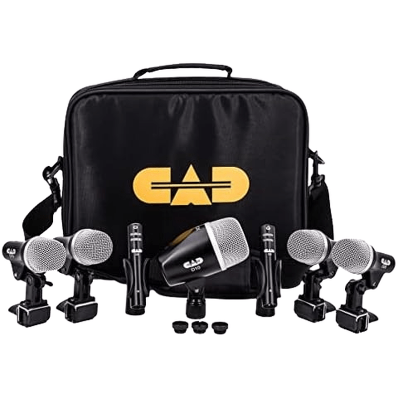 CAD STAGE7 Drum Microphone Package - With Carrying Case