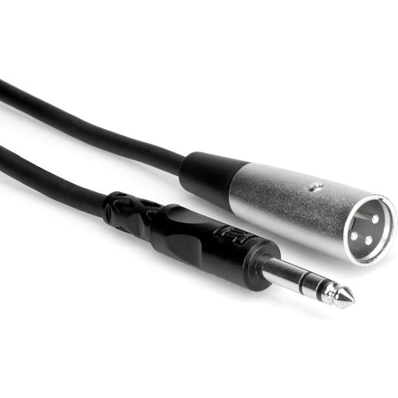 Hosa STX105M XLR (Male) - 1/4" (Stereo) Cable 5'