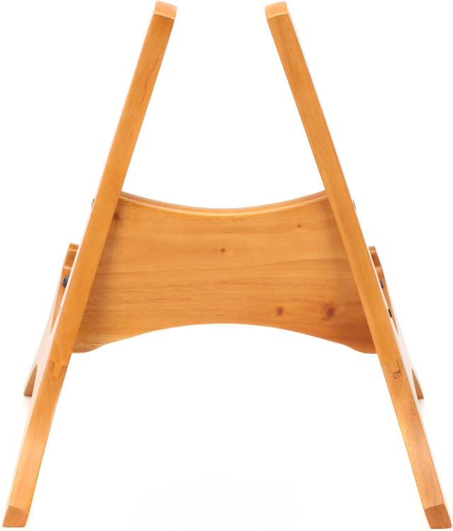 Taylor Mahogany Folding Guitar Stand - Natural Finish 3
