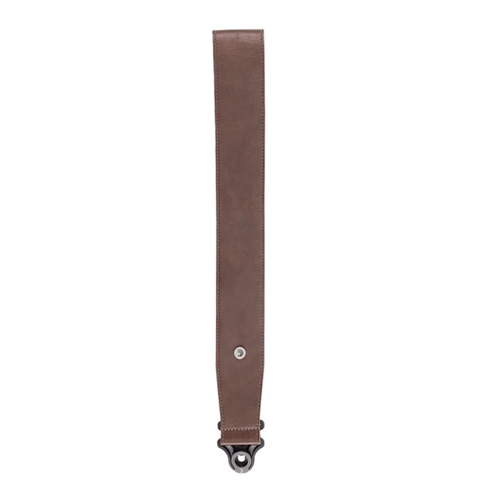 D'Addario Comfort Leather Auto Lock 2.5\" Guitar Strap - Brown 3