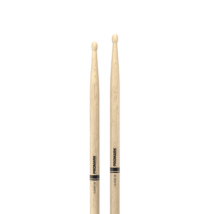 Promark 2BW Oak Wood Tip Drum Sticks