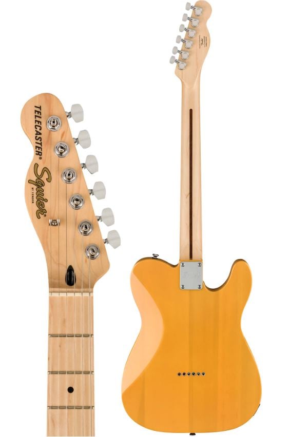 Squier Affinity Telecaster Left-Handed Maple Neck Butterscotch Blonde No Case
