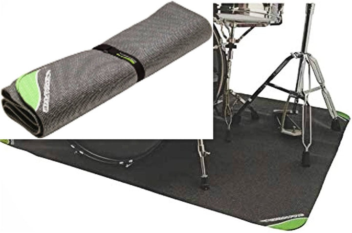 Onstage DMA4450 4'X4' Drumfire Non-Slip Drum Mat