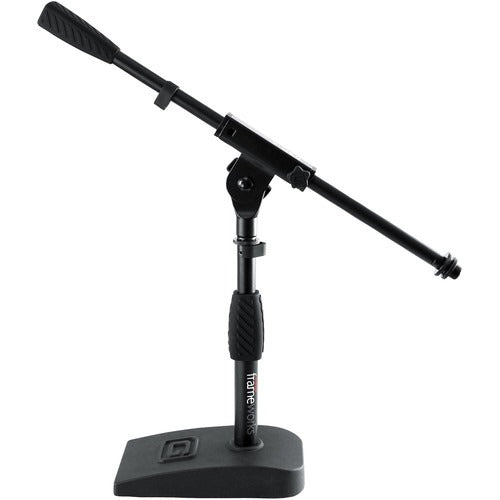 Gator Frameworks Bass Drum and Amp Mic Stand with Single Section Boom - (GFW-MIC-0821)