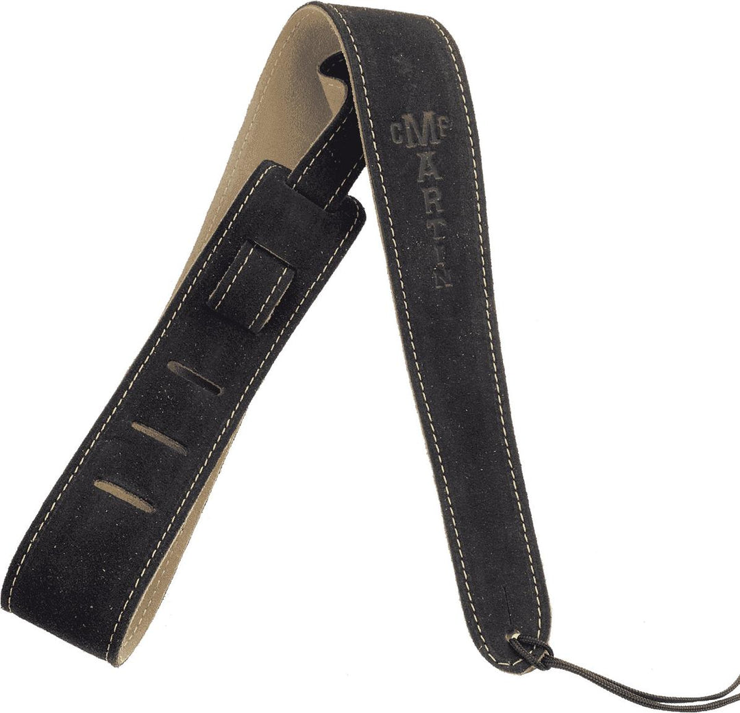 Martin Black Suede Guitar Strap